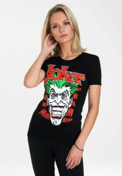Logoshirt T-SHIRT THE JOKER - T-Shirt Print - Schwarz 9 Logoshirt T-SHIRT THE JOKER - T-Shirt Print - Schwarz -Angebote Stil Tage Store 01e6b657dcce41d3a4f9555f40e00bb8