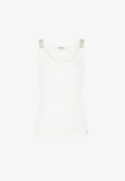 MORGAN TANK WITH EMBELLISHED - Top - Off White 10 MORGAN TANK WITH EMBELLISHED - Top - Off White -Angebote Stil Tage Store 0278386ef96a4c48982b5dc97b87ef76