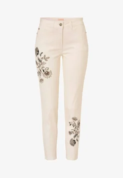 Sienna Stoffhose - Ecru