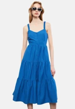 LCW LIMITED Heart Collar Patterned Short Sleeve - Freizeitkleid - Blue -Angebote Stil Tage Store 049c383b1c594bfa9d21974dead6b0d5