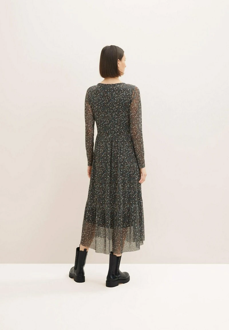 Tom Tailor PRINTED - Freizeitkleid - Black 3 Tom Tailor PRINTED - Freizeitkleid - Black - Image 3