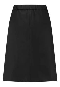 Gerry Weber KURZ LEICHT AUSGESTELLTER MIT KELLERFALTE - A-Linien-Rock - Schwarz -Angebote Stil Tage Store 065674581cd44f93901625541e40dfb9