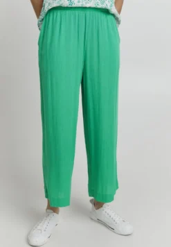 ICHI IHMARRAKECH - Stoffhose - Holly Green
