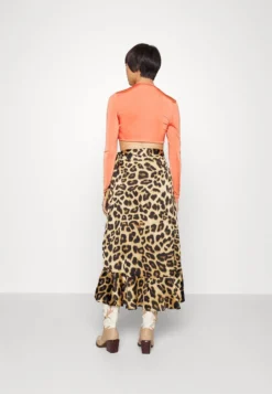 OBJPAPAYA WRAP SKIRT - A-Linien-Rock - Black -Angebote Stil Tage Store 09125a843daf49199af6e634ce206160