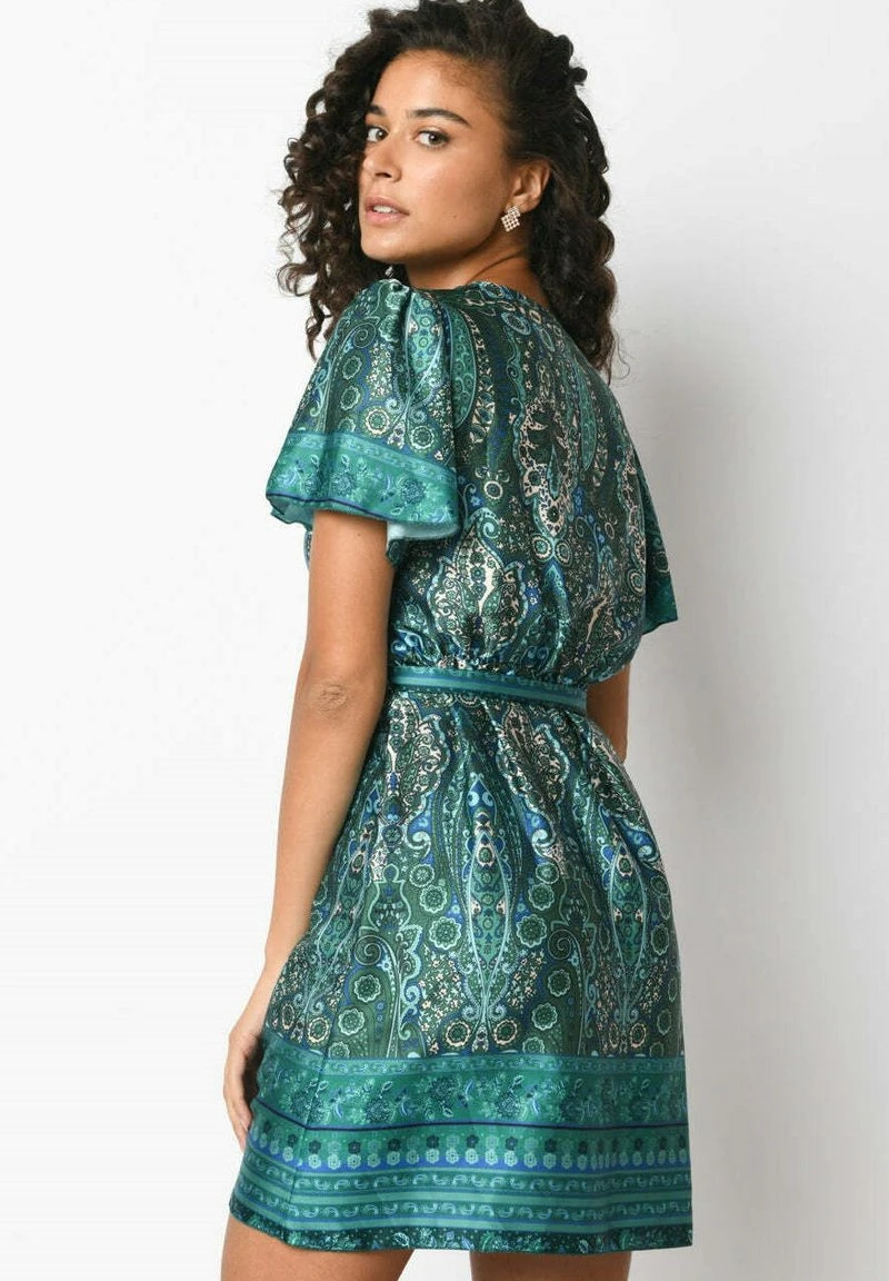 ETHNIC PRINT MINI - Freizeitkleid - Fantasia Verde 3 ETHNIC PRINT MINI - Freizeitkleid - Fantasia Verde - Image 3