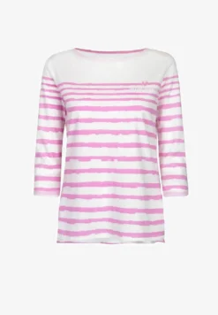 CARLA 3/4 ARM - T-Shirt Print - Pink