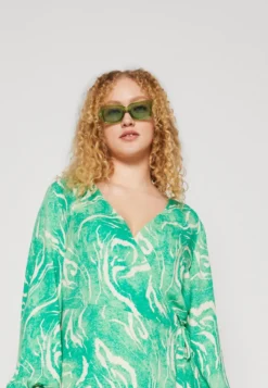 FIOLA LS WRAP DRESS CURVE - Freizeitkleid - Absinthe Green -Angebote Stil Tage Store 14726c6543ce4b3098794f346d9ecd92