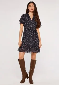 Apricot Freizeitkleid - Navy -Angebote Stil Tage Store 15139fa581294b7c80cf2ff3ecf29d34