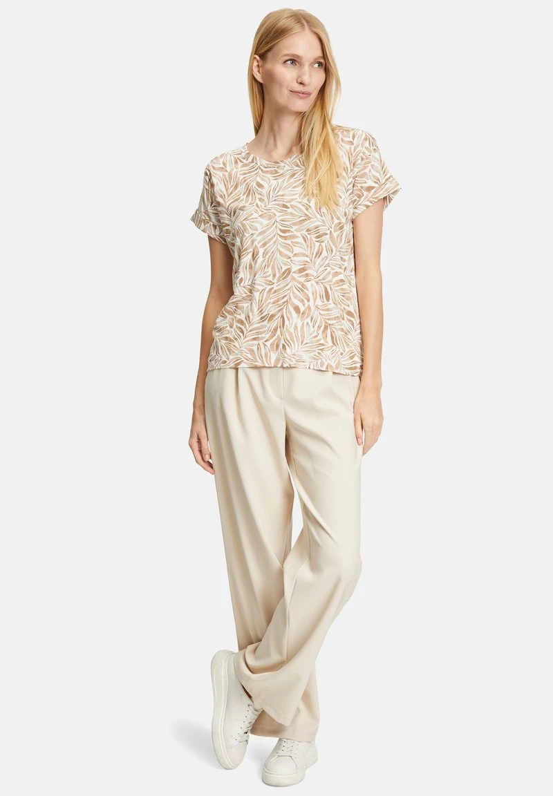 T-Shirt Print - Camel Cream 2 T-Shirt Print - Camel Cream - Image 2