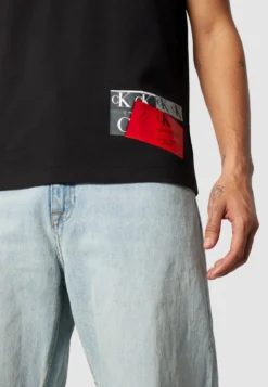 Calvin Klein Jeans DISRUPTED BOX URBAN TEE UNISEX - T-Shirt Print - Black -Angebote Stil Tage Store 17ff6efe530a4a5182865fef38ad0fc8