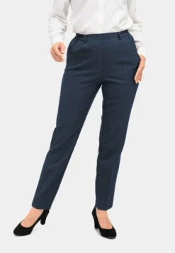 GOLDNER MARTHA - Stoffhose - Dunkelblau