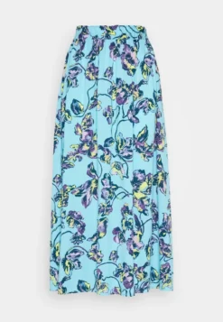 YAS HW ANKLE NOOS - Faltenrock - Blue -Angebote Stil Tage Store 1877b5984ab9422981e7b38504974645