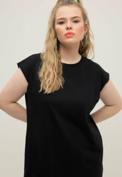 EN SANS MANCHES DÉCOLLETÉ ROND COUPE - Jerseykleid - Noir -Angebote Stil Tage Store 18ca7d95d4254ca9a247a6604c62e232