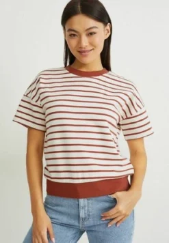 Langarmshirt - Dark Blue Creme White -Angebote Stil Tage Store 1bc0f505ee404080a3449776d1394a26