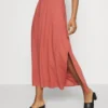 Vero Moda VMSIMPLY EASY SKIRT - A-Linien-Rock - Marsala