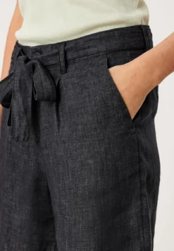 S.Oliver MIT BINDEGÜRTEL - Shorts - Blue Graphite Mela -Angebote Stil Tage Store 1ed74996bdca4eb898288f0909b93621