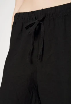 Monki VIVVI TROUSERS - Stoffhose - Black -Angebote Stil Tage Store 22338120ba2a4de1a83fd257b68279a7
