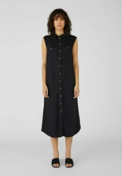 Object Blusenkleid - Black