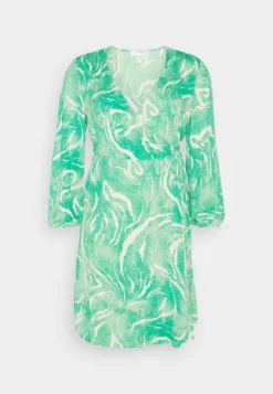 FIOLA LS WRAP DRESS CURVE - Freizeitkleid - Absinthe Green -Angebote Stil Tage Store 26e1314b4faa432594d20d5923b32a24