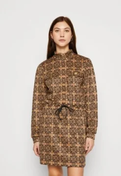 Nikkie NOOR PANTS - Stoffhose - Black/caramel -Angebote Stil Tage Store 276cb724adc74f47951f263e656fd95b