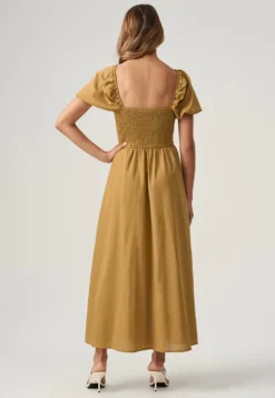 SYBEL - Maxikleid - Mustard -Angebote Stil Tage Store 27dfcd0d37fc4a26b07546436b9b25aa