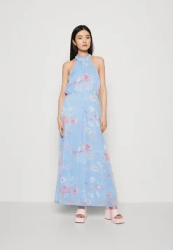 ONLY ONLASTA PRICILLA HALTERNECK DRESS - Maxikleid - Clear Sky