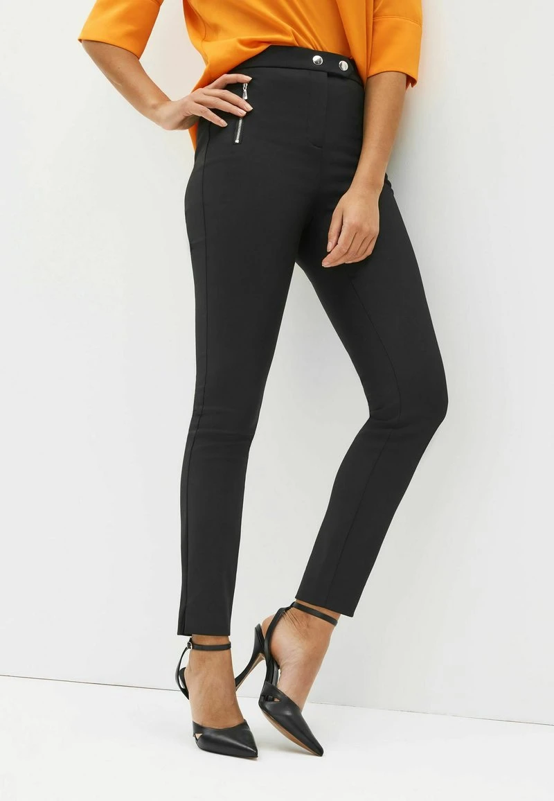 Next ELASTIC BACK ZIP DETAIL STANDARD - Stoffhose - Black 6 Next ELASTIC BACK ZIP DETAIL STANDARD - Stoffhose - Black - Image 6