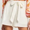 TILLY - Shorts - Ivory