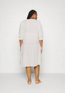 Vero Moda Curve VMDICTHE CALF DRESS - Freizeitkleid - Birch -Angebote Stil Tage Store 30187a308ae745db9ce38f5c99123243