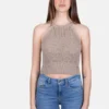 Armani Exchange IN FILO - Top - Beige