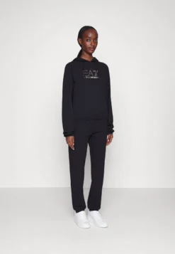 EA7 Emporio Armani N99-TRACKSUIT - Trainingsanzug - Black/gold