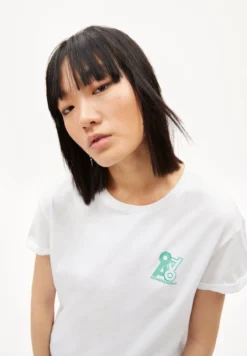 Armedangels NAALIN - T-Shirt Print - White -Angebote Stil Tage Store 318a2510872b4f538f476584eeba6d3c