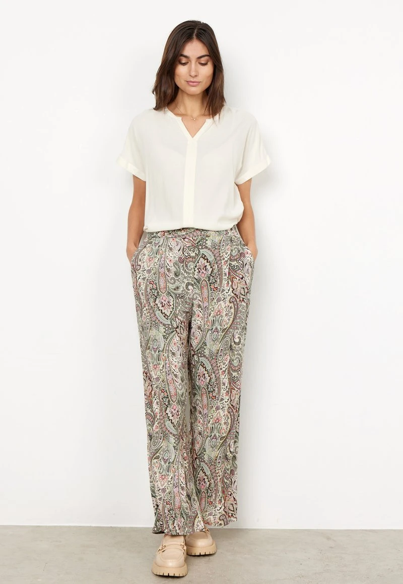 Soyaconcept SC-KIE 3-B - Stoffhose - Dusky Green Combi 2 Soyaconcept SC-KIE 3-B - Stoffhose - Dusky Green Combi - Image 2