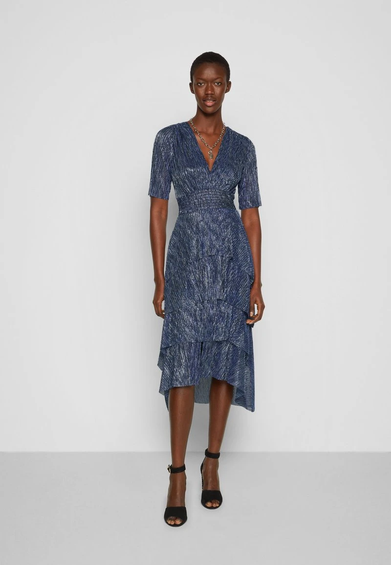 Maje RUFFINI - Cocktailkleid/festliches Kleid - Marine 4 Maje RUFFINI - Cocktailkleid/festliches Kleid - Marine - Image 4