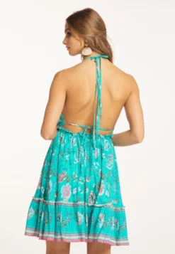 IZIA GAYA - Freizeitkleid - Türkis -Angebote Stil Tage Store 348e45aaa38e42b4908061f9f2f6d93a