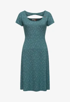 Ragwear SOMMER LUNNGO - Jerseykleid - Dark Green
