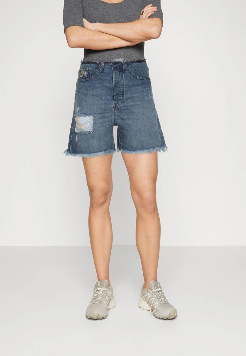 LOIS Jeans DATE - Jeans Shorts - Blue Denim 1 LOIS Jeans DATE - Jeans Shorts - Blue Denim