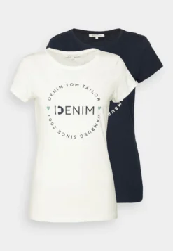 TOM TAILOR Denim 2 PACK - T-Shirt Print - Sky Captain Blue -Angebote Stil Tage Store 3d6d3e78fbee4d6986f081b5cbf0bcbe 1
