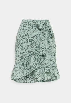 ONLY ONLOLIVIA WRAP SKIRT - Wickelrock - Chinois Green