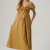 SYBEL - Maxikleid - Mustard