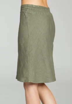 A-Linien-Rock - Oliv Grün -Angebote Stil Tage Store 461c38eb33264f60ab9259a4b2462a45