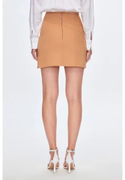 WAIST DETAILED SLIT - Minirock - Camel -Angebote Stil Tage Store 48b5f8f8a6314182b5dce259566f2bf1