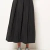 GORIZIA - Faltenrock - Nero