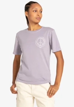 Element PEACE - T-Shirt Print - Lavender Gray