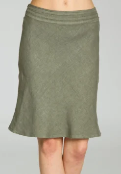 A-Linien-Rock - Oliv Grün -Angebote Stil Tage Store 4b0f0b643d5c4ff0a4840ed103903402 1