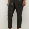 KCADIANA CROP - Stoffhose - Black Deep