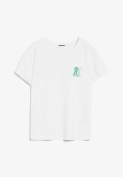 Armedangels NAALIN - T-Shirt Print - White -Angebote Stil Tage Store 54a3ceccc8374246bff1a44664e1cff7