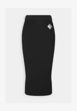 Armani Exchange SKIRT - Bleistiftrock - Black