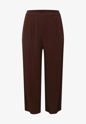 CURVY COLLECTION ELISA - Stoffhose - Dunkelbraun 3 CURVY COLLECTION ELISA - Stoffhose - Dunkelbraun - Image 3