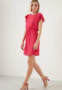 LELA REGULAR FIT - Freizeitkleid - Fuchsia -Angebote Stil Tage Store 584ba5fe951d4fa3a86d000e3f761b9b